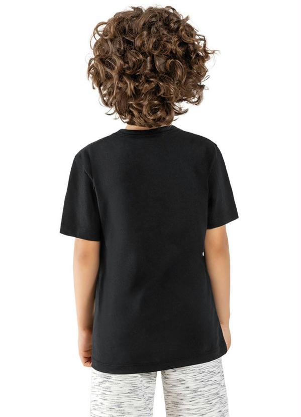 Lemon - Camiseta Teen MeninoPreto 2