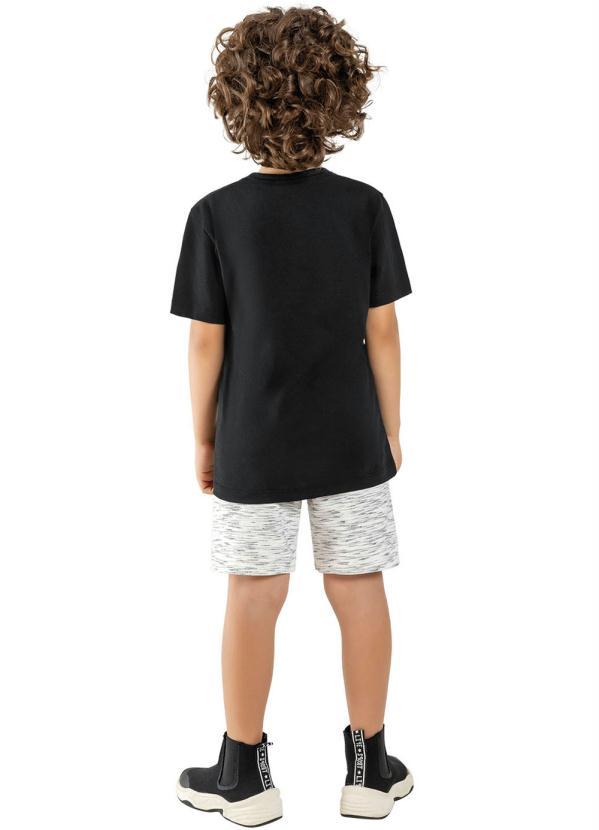 Lemon - Camiseta Teen MeninoPreto 4