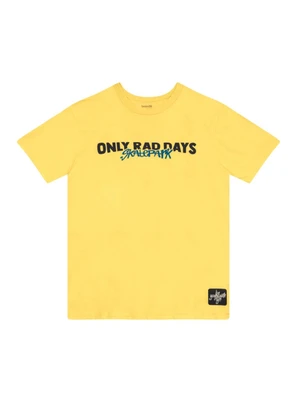 Brandili - Camiseta Teen Menino em Meia Malha Amarelo - BRANDILI