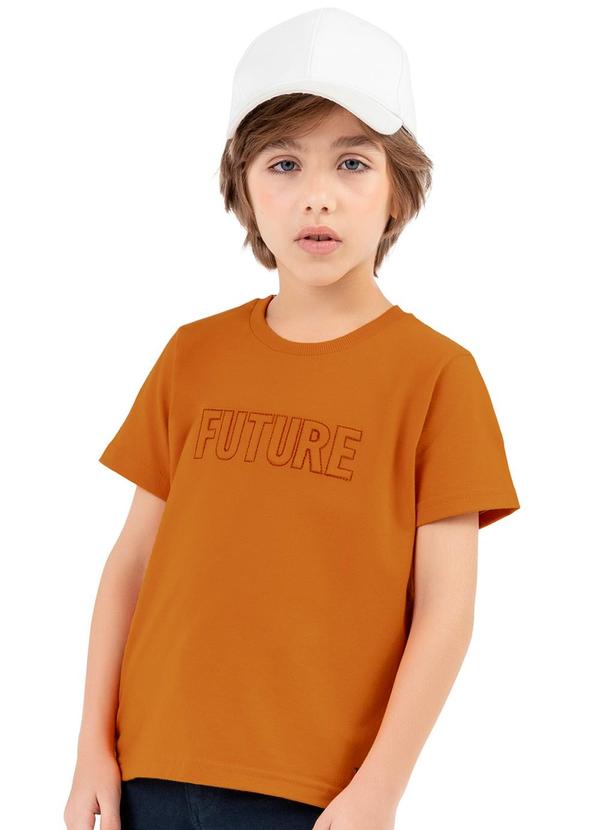 Colorittá - Camiseta Texto Futurista Colorittá Laranja