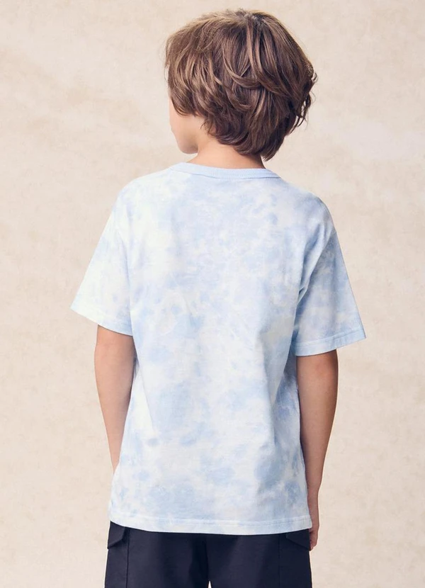 Youccie - Camiseta Tie Dye do Mickey Mouse Azul 2