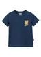Malwee Kids - Camiseta Tigre Karatê Azul Escuro - variação: Azul Escuro