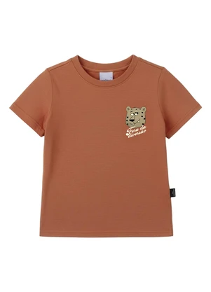 Malwee Kids - Camiseta Tigre Karatê Terracota - MALWEE KIDS