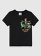 Malwee Kids - Camiseta Buzz Lightyear® em Malha Bege - variação: Preto