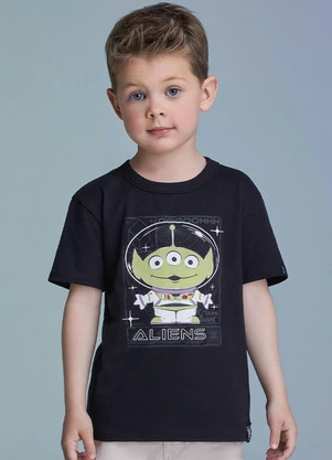 Youccie - Camiseta Toy Story que Brilha no Escuro Preto - YOUCCIE
