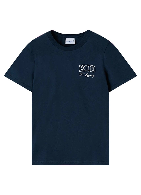 Malwee Kids - Camiseta Unissex The Legacy Azul Marinho