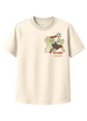 Malwee Kids - Camiseta Ursinho Jogador Off White - MALWEE KIDS