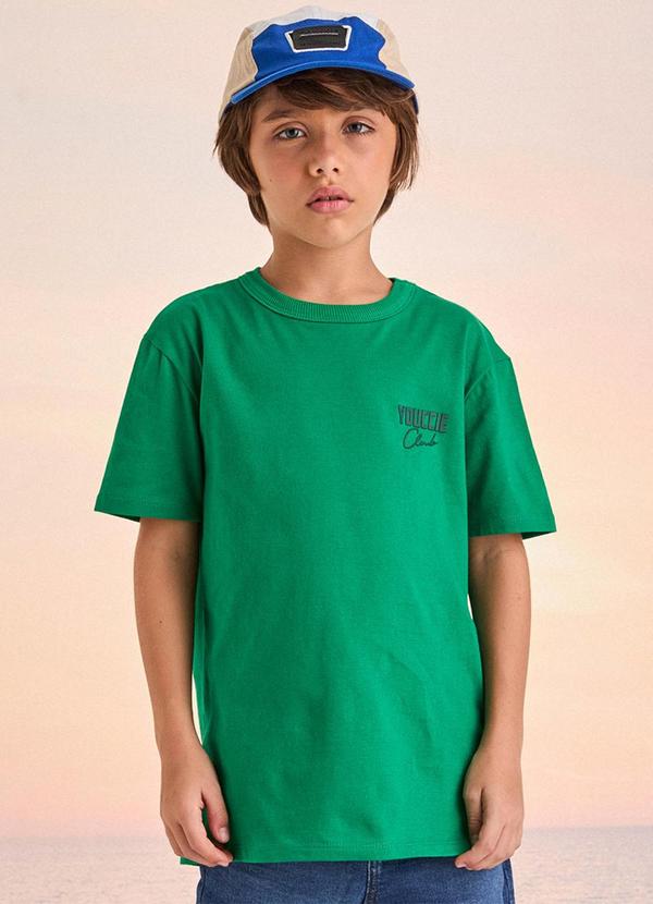 Youccie - Camiseta Verde Básica Verde