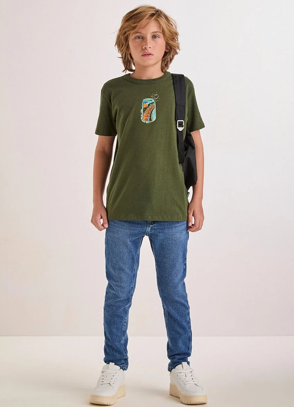 Youccie - Camiseta Verde com Estampa Juice Verde 3