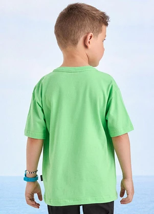 Youccie - Camiseta Verde de Tubarão Verde - YOUCCIE