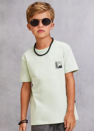 Youccie - Camiseta Verde Estampada Verde - YOUCCIE