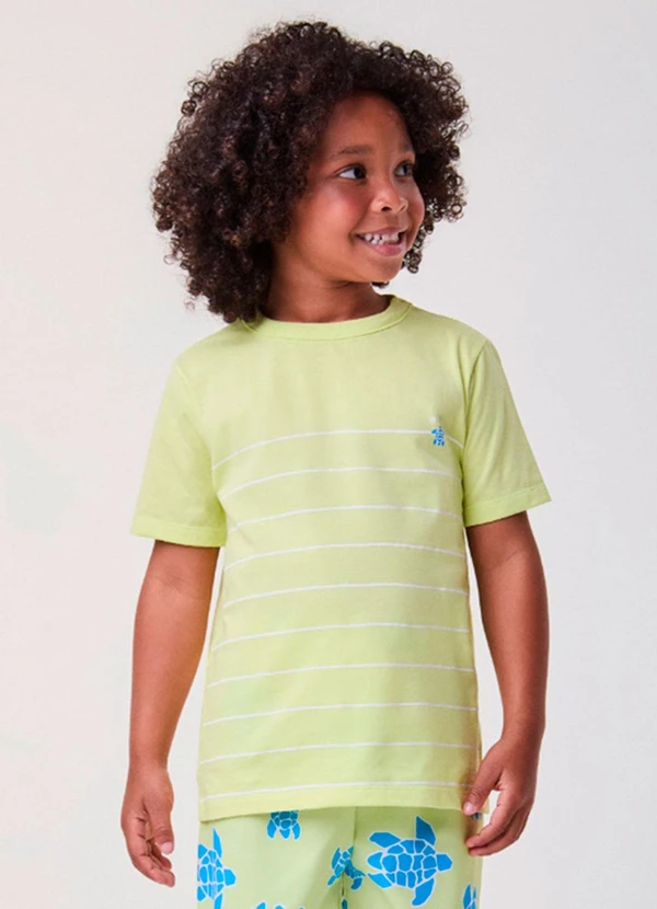Bimbi - Camiseta Verde Lima In Solei Verde