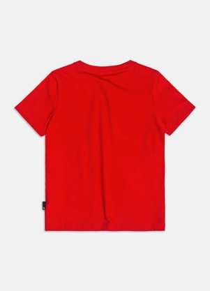 Bimbi - Camiseta Vermelha Básica Vermelho - BIMBI