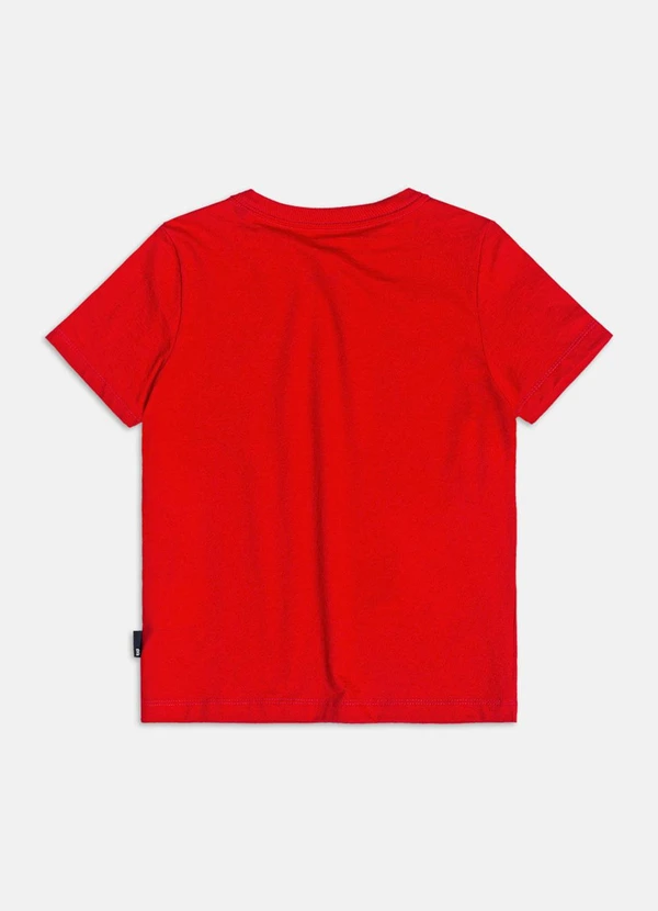 Bimbi - Camiseta Vermelha Básica Vermelho 2
