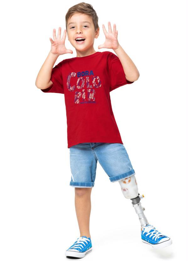 Malwee Kids - Camiseta Vermelha Bora Colorir Menino 2