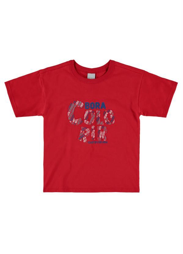 Malwee Kids - Camiseta Vermelha Bora Colorir Menino 3
