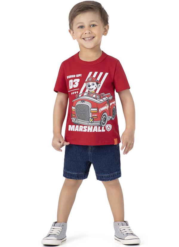 Malwee Kids - Camiseta Vermelho Marshall® Menino 2