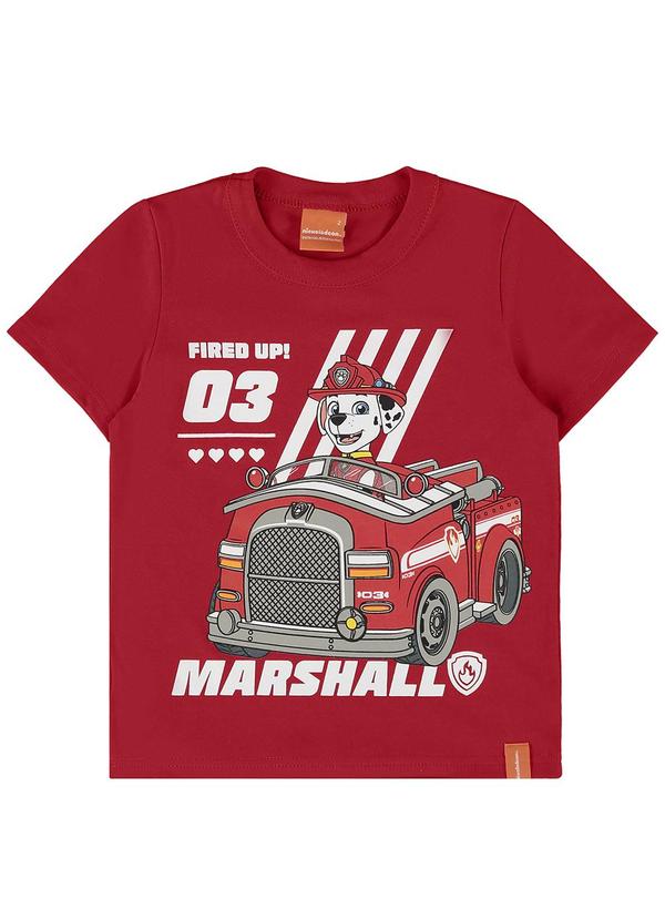 Malwee Kids - Camiseta Vermelho Marshall® Menino 3