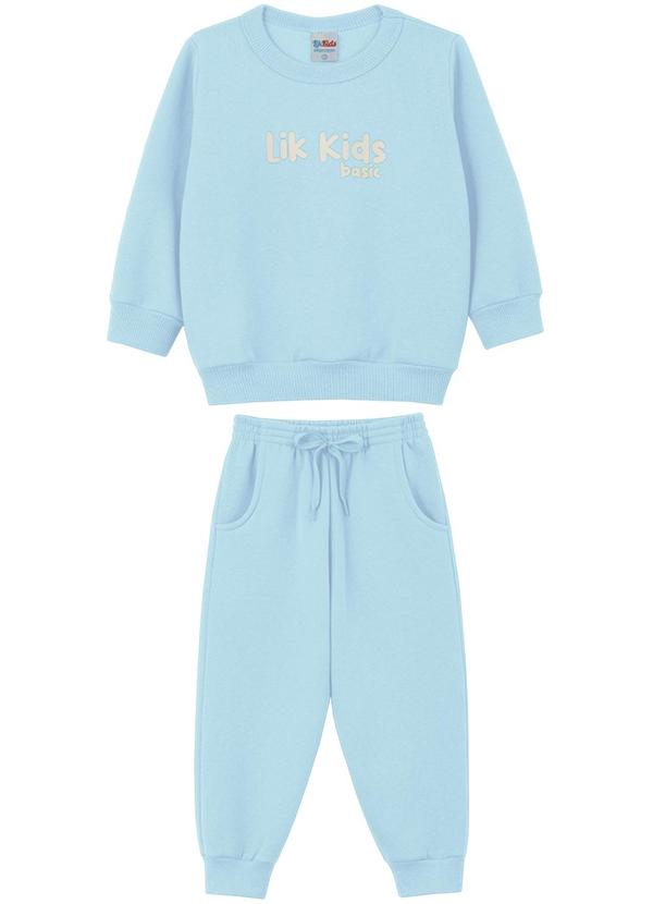 Lik Kids - Conjunto Blusão e Calça Azul