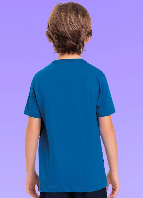 Fakini Kids - Conjunto Camiseta/Bermuda Batman Azul 2