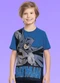 Fakini Kids - Conjunto Camiseta/Bermuda Batman Cinza - variação: Azul