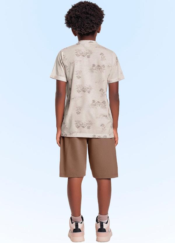 Fakini Kids - Conjunto Camiseta/Bermuda Branco 2