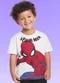 Fakini Kids - Conjunto Camiseta/Bermuda Spider-Man Branco - variação: Branco