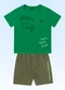 Fakini Kids - Conjunto Camiseta/Bermuda Verde - variação: Verde