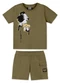 Tigor T Tigre - Conjunto Curto Infantil Amarelo - variação: Verde