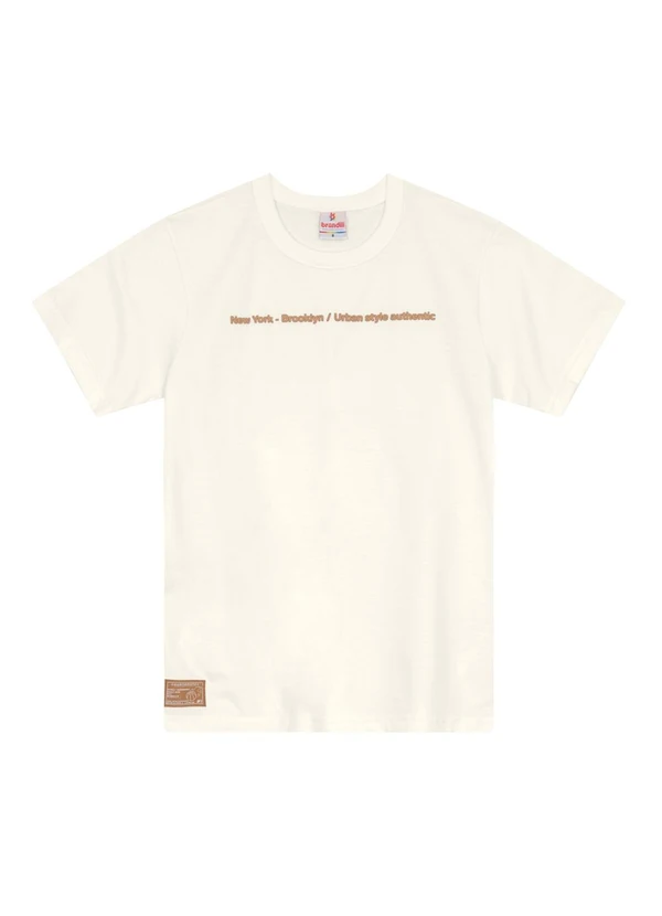 Brandili - Conjunto Infantil Menino com Listras Bege 2