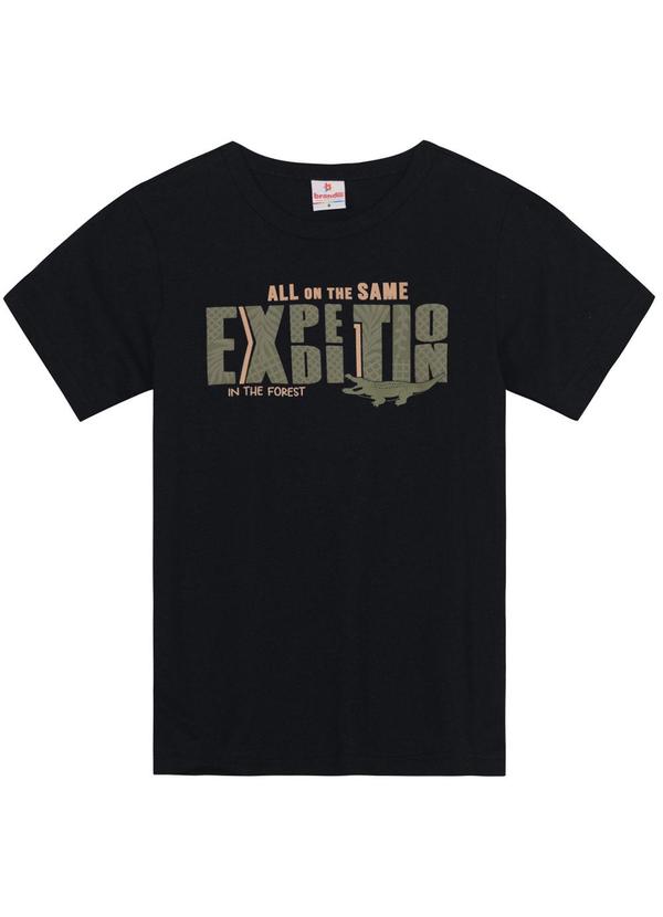 Brandili - Conjunto Infantil Menino de Aventureiro Preto 2