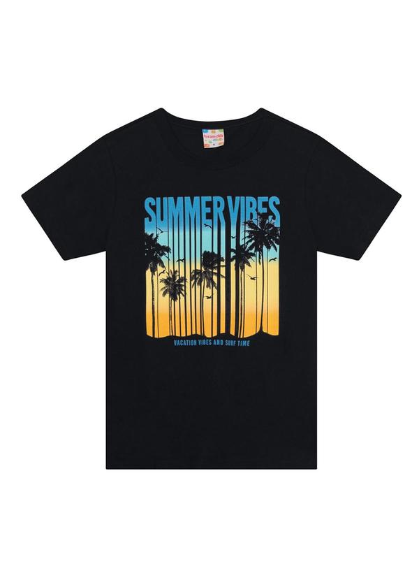 Brandili - Conjunto Infantil Menino de Coqueiros Preto 3