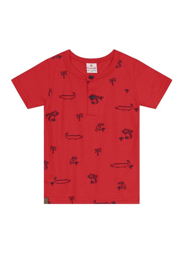 Brandili - Conjunto Infantil Menino de Jacaré Vermelho 3