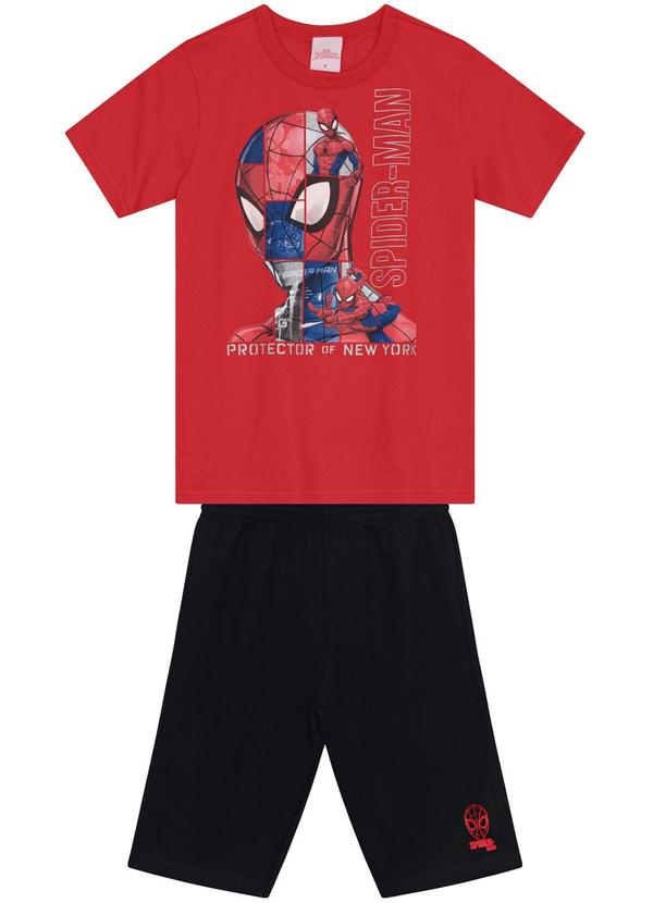 Brandili - Conjunto Infantil Menino do Homemaranha Vermelho