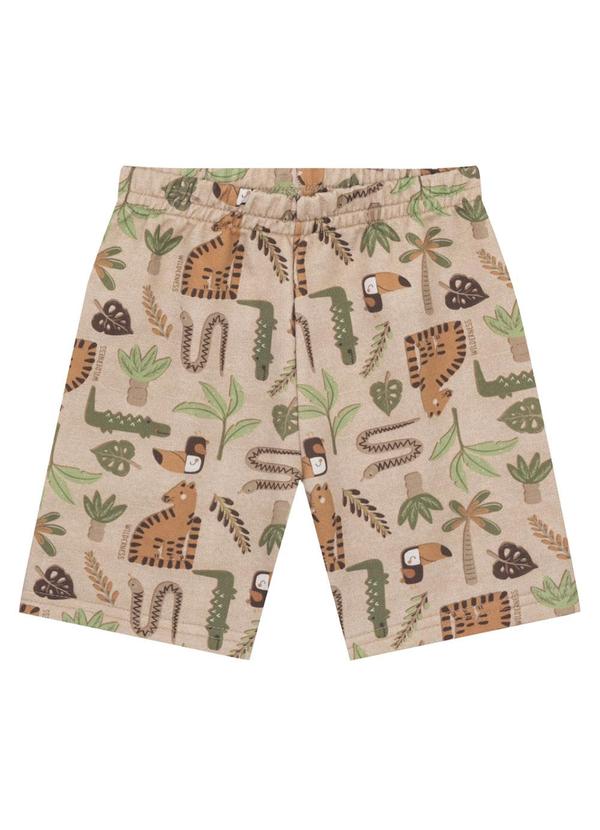 Brandili - Conjunto Infantil Menino Estampa Selvagem Verde 4