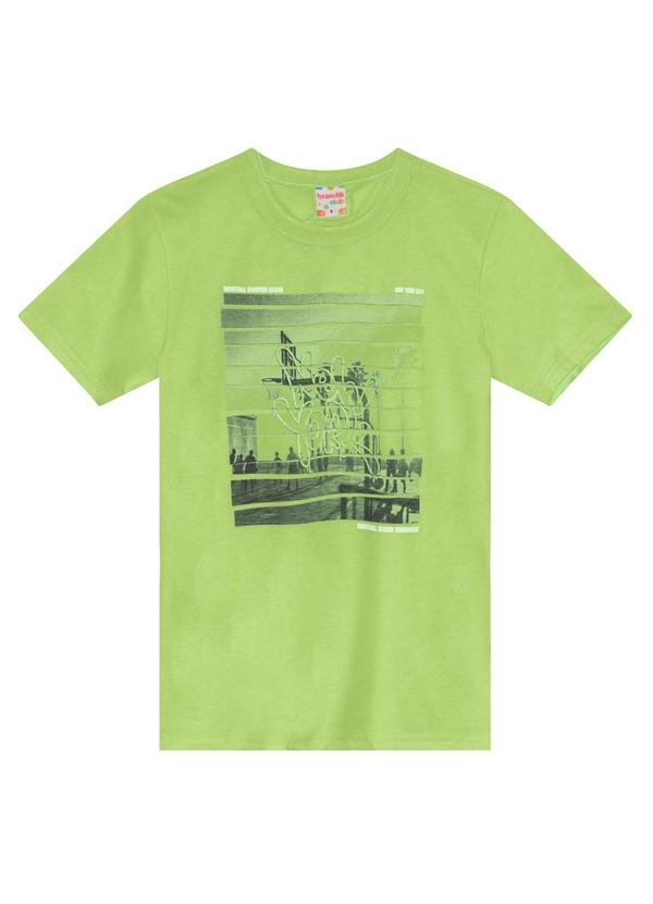 Brandili - Conjunto Infantil Menino Estampa Urbana Verde 3