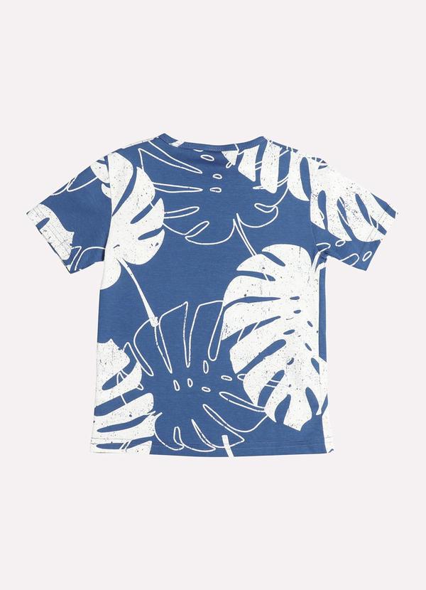 Kyly - Camiseta  Infantil Menino Lettering Azul 3