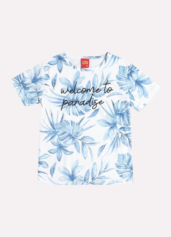 Kyly - Camiseta Infantil Menino Lettering Branco 2