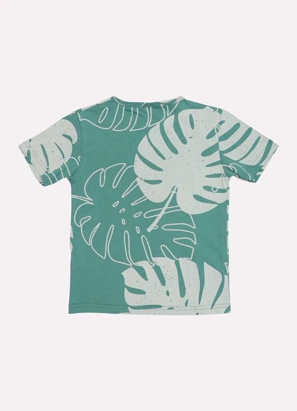 Kyly - Camiseta  Infantil Menino Lettering Verde 3