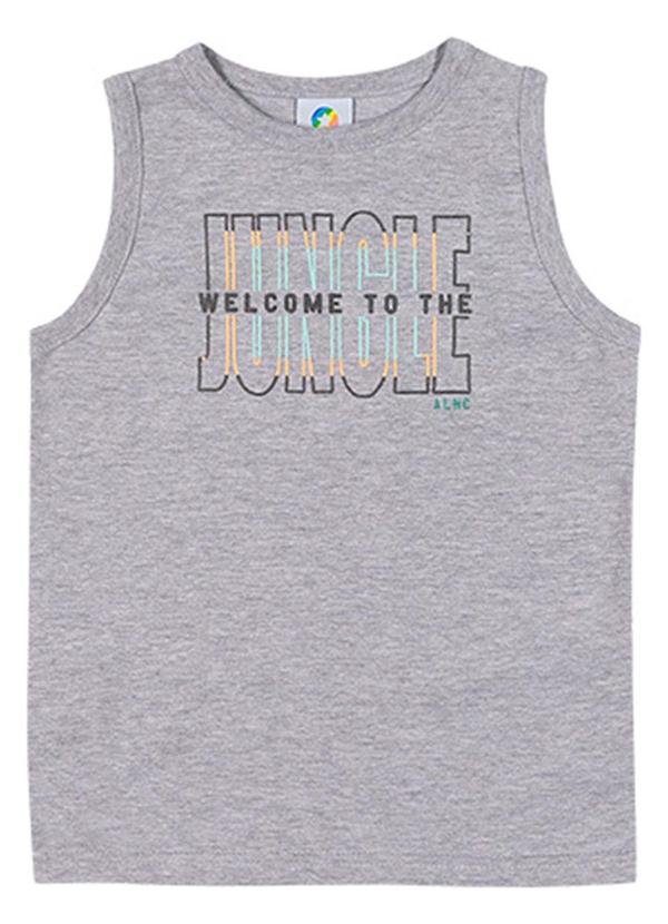 Alenice - Regata Bem-Vindo a Aventura Menino Cinza