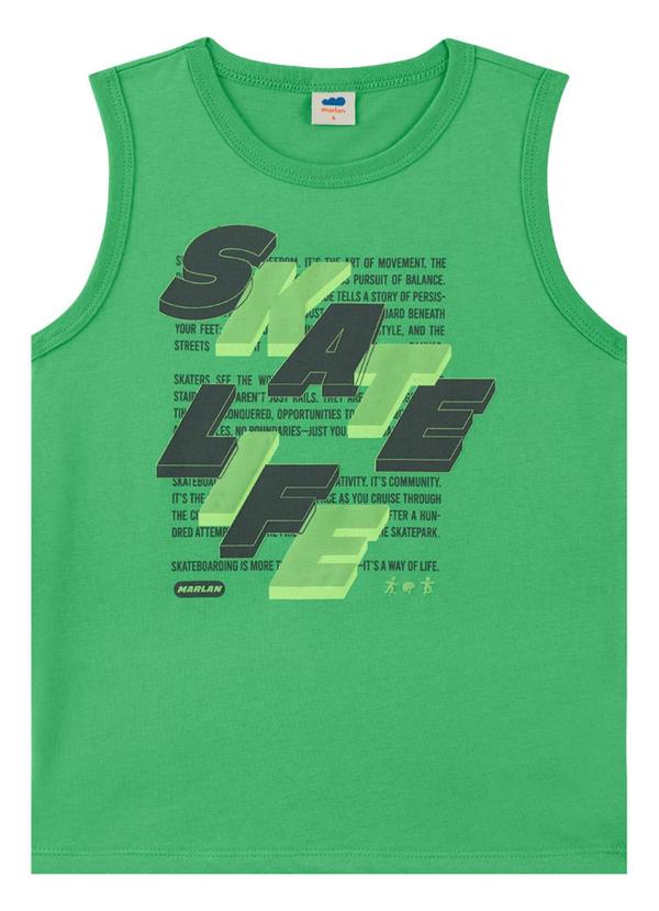 Marlan - Regata em Meia Malha Penteada Verde 1