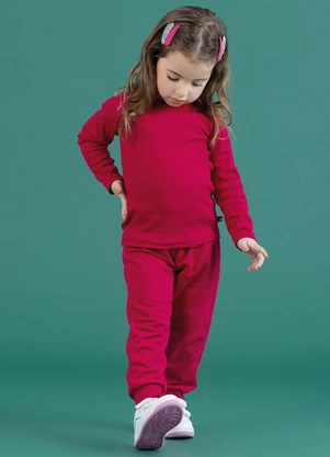 Soft Bonni - Blusa Básica Cereja - SOFT BONNI