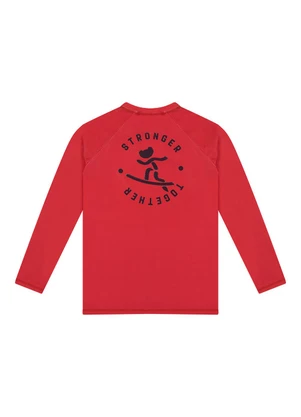 Tigor T Tigre - Blusa de Proteção Menino Vermelho - TIGOR T TIGRE