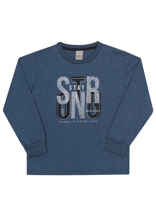 Randa Mundu - Blusa Masculina M/M Mouline Azul 1