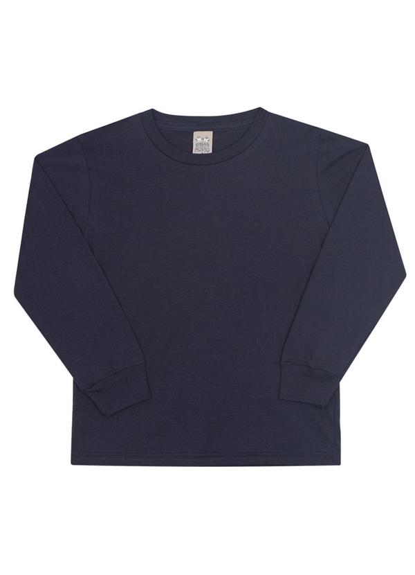 Randa Mundu - Blusa Masculina Meia Malha Azul