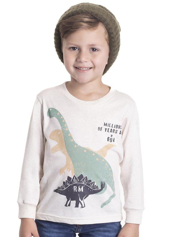 Randa Mundu - Blusa Masculina Meia Malha Branco