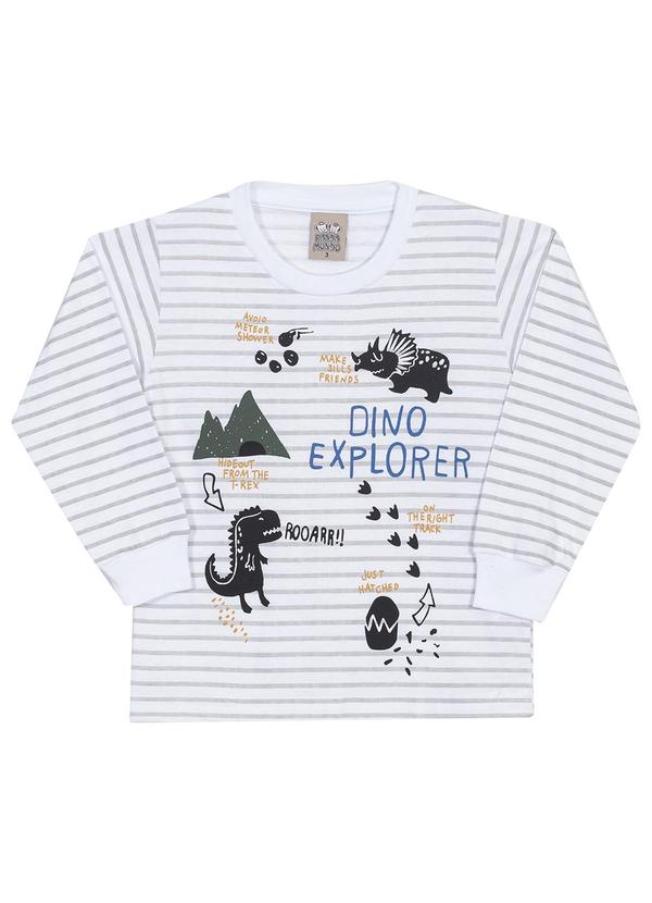 Randa Mundu - Blusa Masculina Meia Malha Branco 1