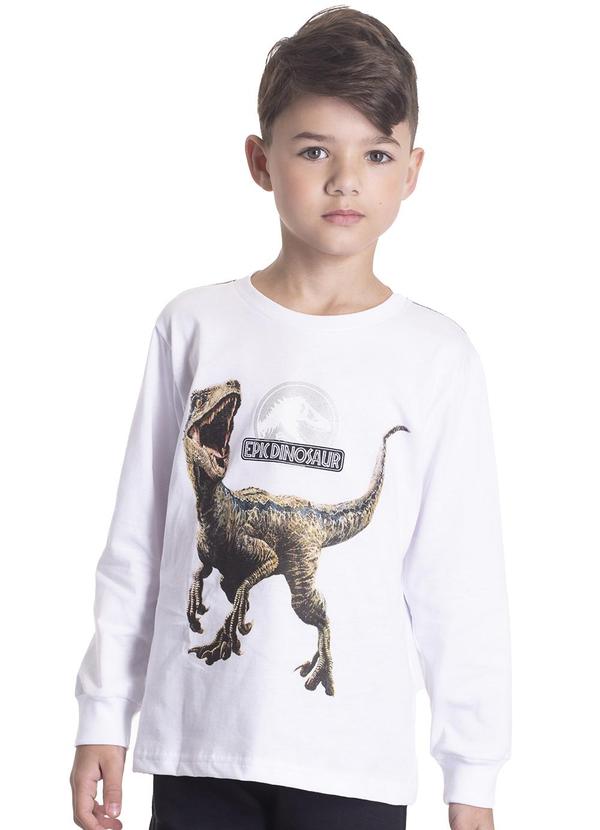 Randa Mundu - Blusa Masculina Meia Malha Branco