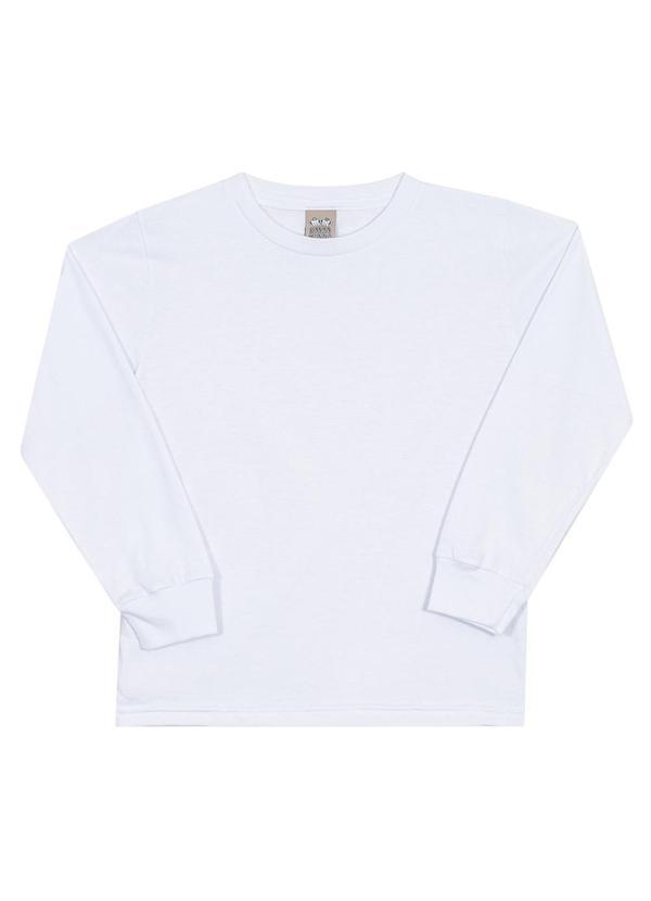 Randa Mundu - Blusa Masculina Meia Malha Branco