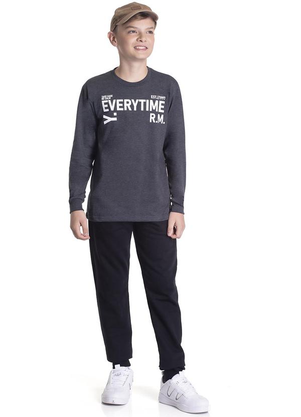 Randa Mundu - Blusa Masculina Meia Malha Preto 2